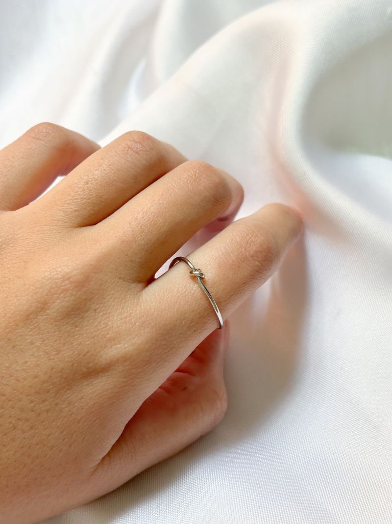 Anel Inox Regulável 'nó'