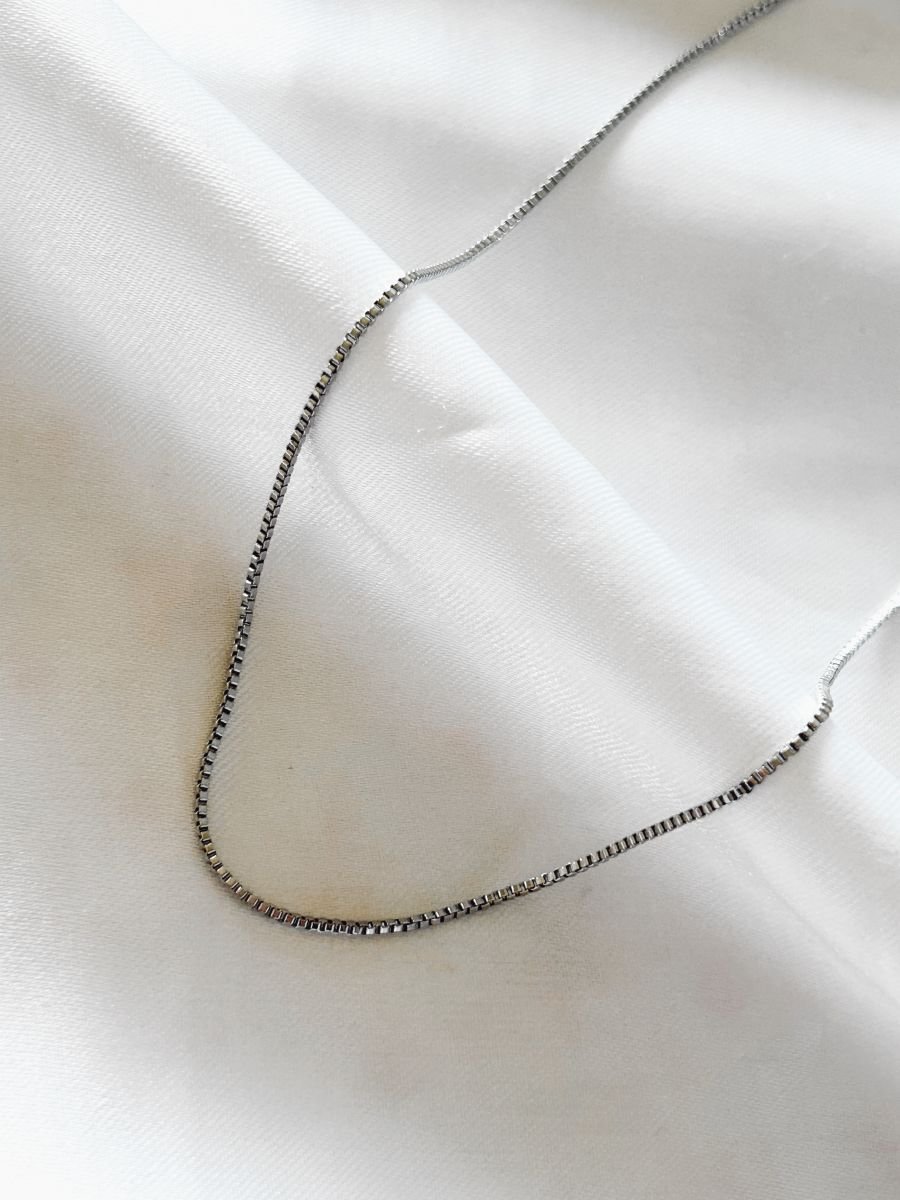 Colar Veneziana Inox 40cm