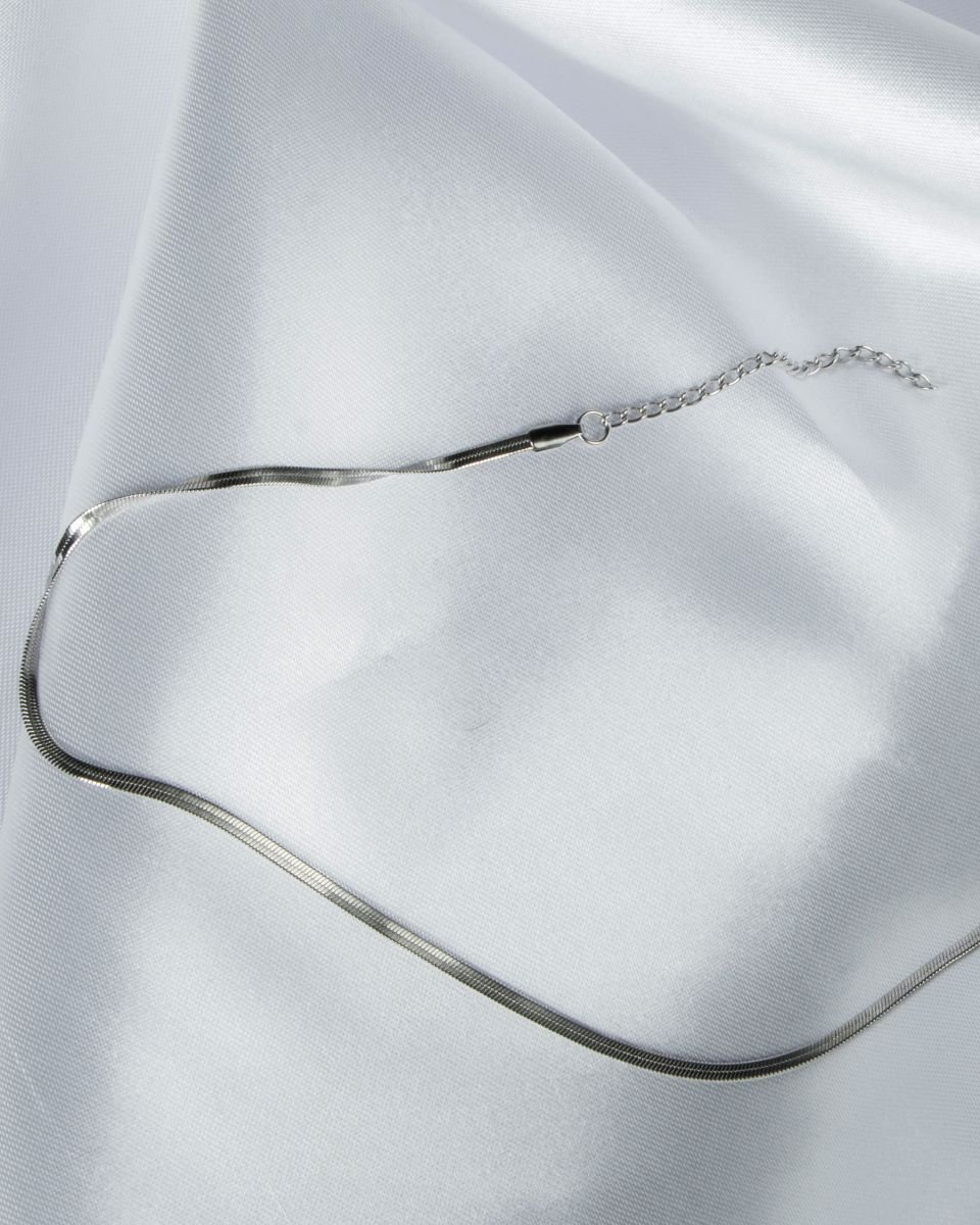 Colar Inox 'fita Laminada' 2,5mm